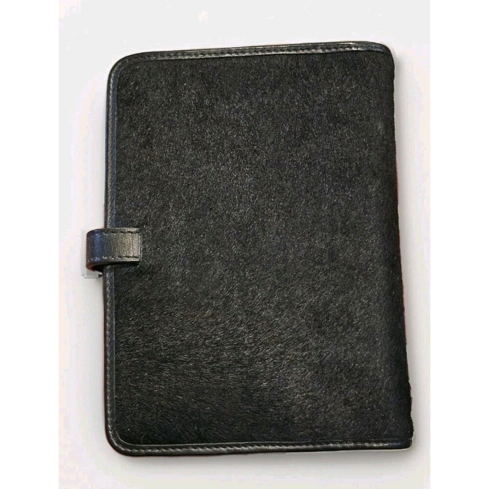 Vintage New Coach Leather Pony Hair Day Planner Circa 2001 W/New Unused Inserts - Picture 15 of 16